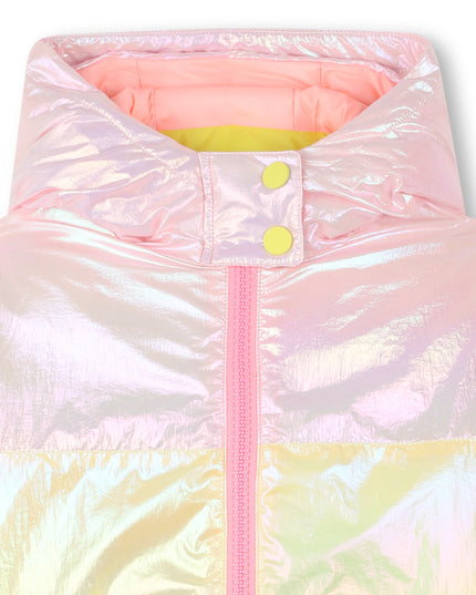 kidsatelier-billieblush-Tricolor-hooded-down-jacket