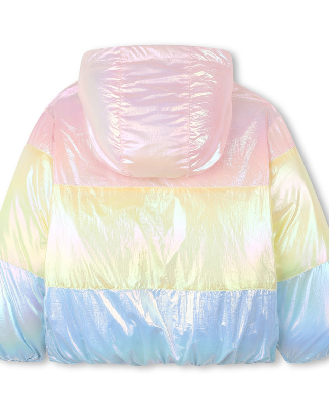 kidsatelier-billieblush-Tricolor-hooded-down-jacket