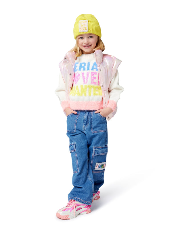 kidsatelier-billieblush-Sleeveless-down-jacket