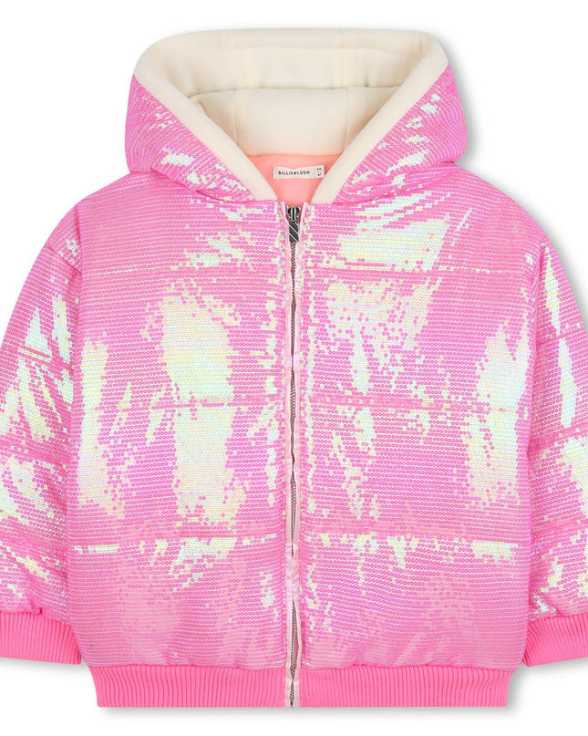 kidsatelier-billieblush-Mid-length-down-jacket