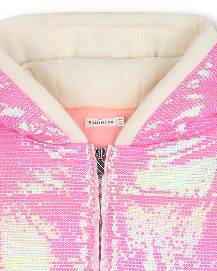 kidsatelier-billieblush-Mid-length-down-jacket