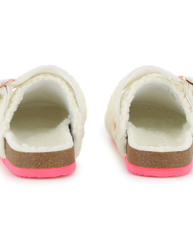 kidsatelier-billieblush-Adjustable-buckle-slippers
