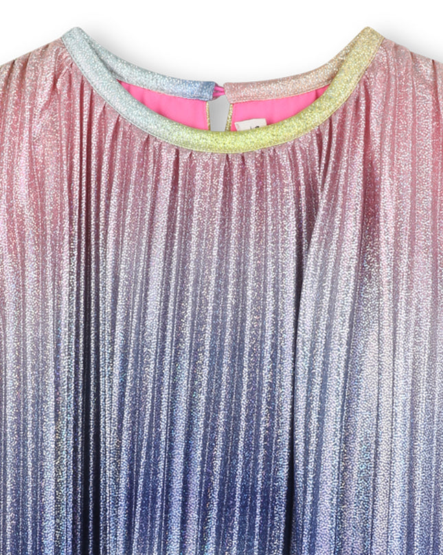 kidsatelier-billieblush-Shiny-pleated-dress