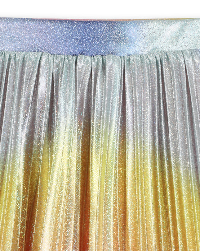 kidsatelier-billieblush-Shiny-pleated-skirt