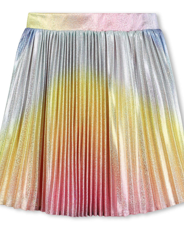kidsatelier-billieblush-Shiny-pleated-skirt