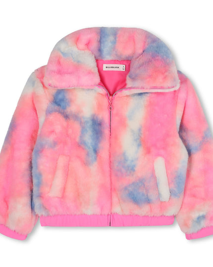 kidsatelier-billieblush-Fluffy-fleece-coat