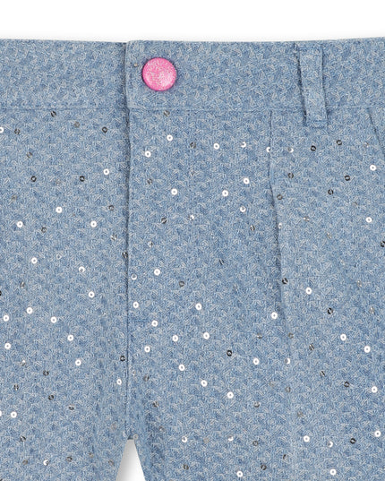 kidsatelier-billieblush-Denim-shorts