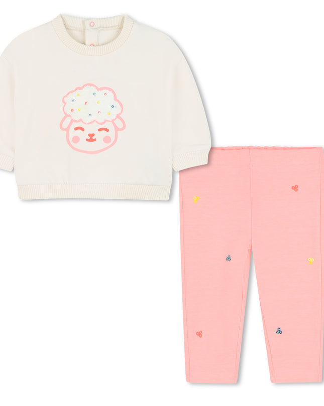 kidsatelier-billieblush-Sweatshirt-and-leggings-set