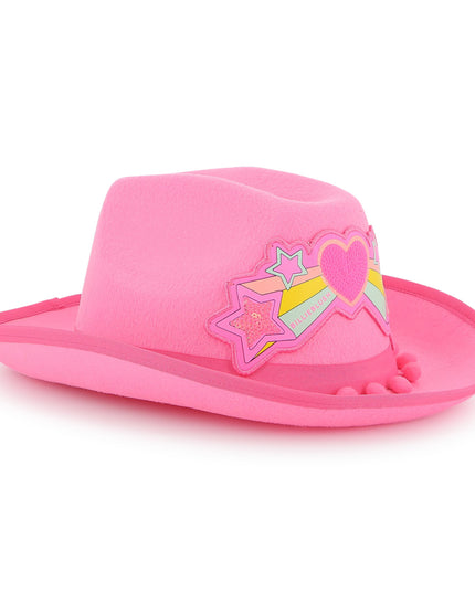 kidsatelier-billieblush-Western-hat-with-pompoms