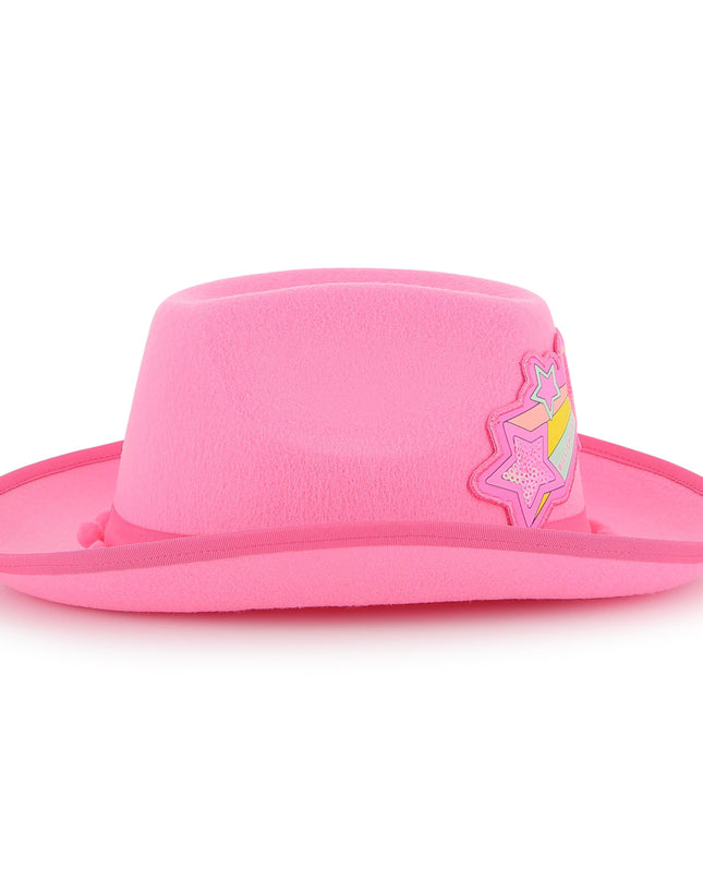 kidsatelier-billieblush-Western-hat-with-pompoms