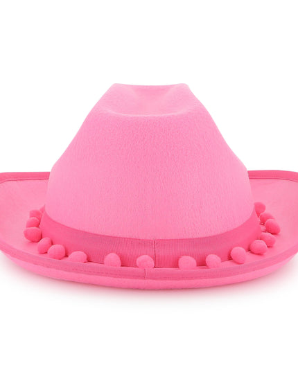 kidsatelier-billieblush-Western-hat-with-pompoms