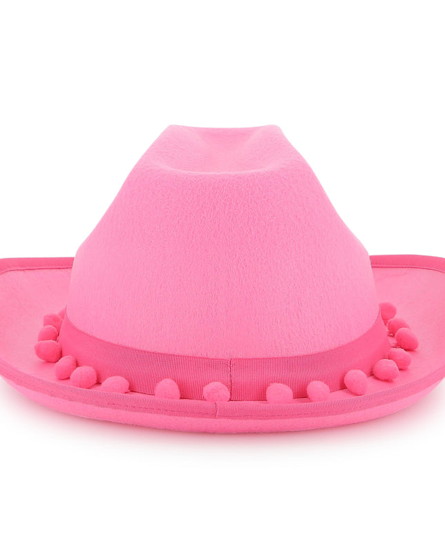 kidsatelier-billieblush-Western-hat-with-pompoms