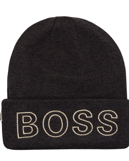 Kids Atelier-Boss-Black Beanie