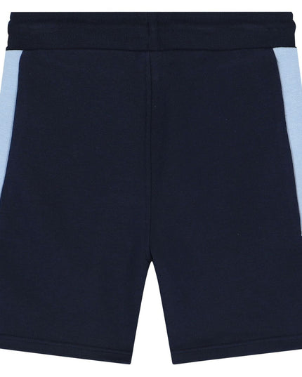 Kids Atelier-Boss-Boys Navy Blue Logo Shorts