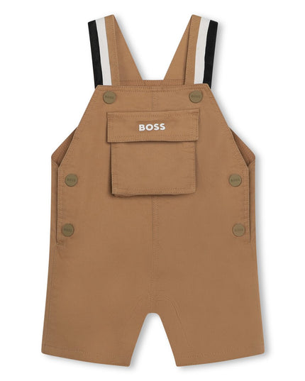 Kids Atelier-Boss-Brown Baby Boy's Overall