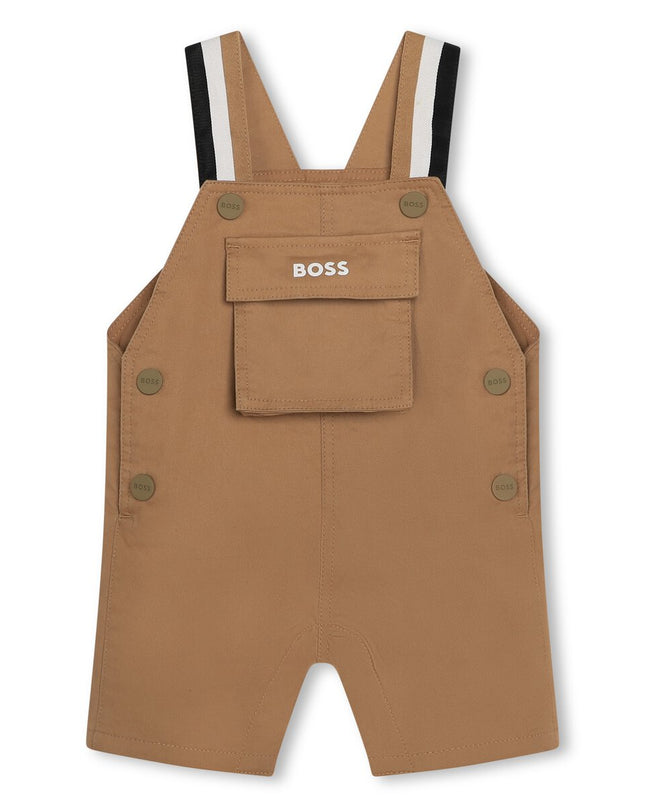 Kids Atelier-Boss-Brown Baby Boy's Overall