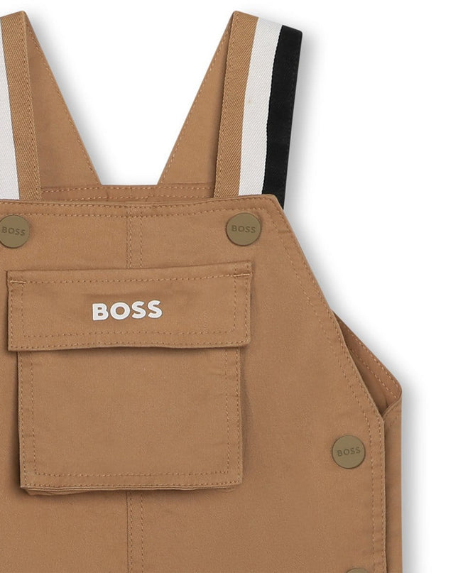Kids Atelier-Boss-Brown Baby Boy's Overall