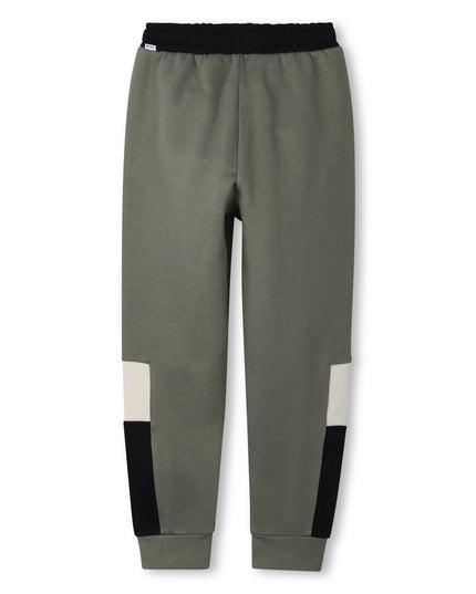 Kids Atelier-Boss-Green Joggers For Boys