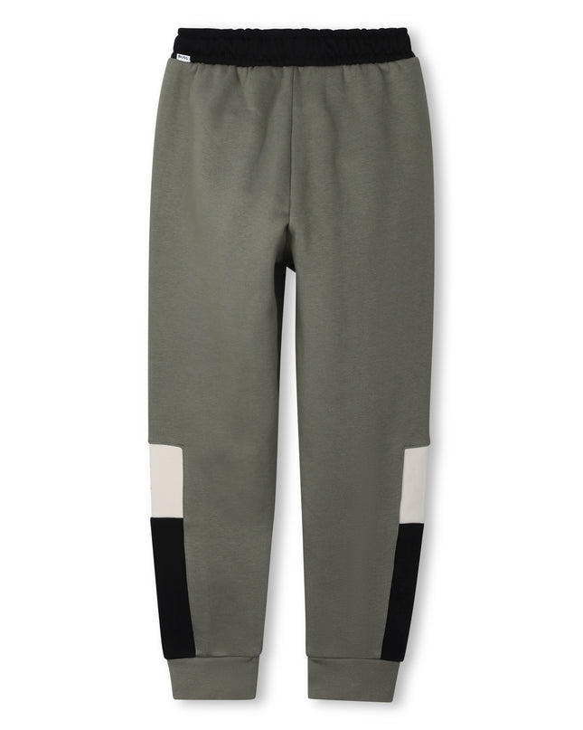 Kids Atelier-Boss-Green Joggers For Boys