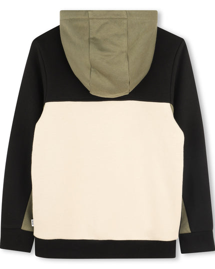 Kids Atelier-Boss-Ivory Hooded Cardigan