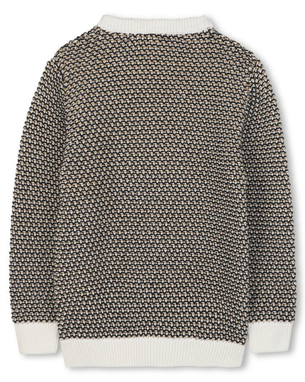 Kids Atelier-Boss-Sweater With Embroidered Logo