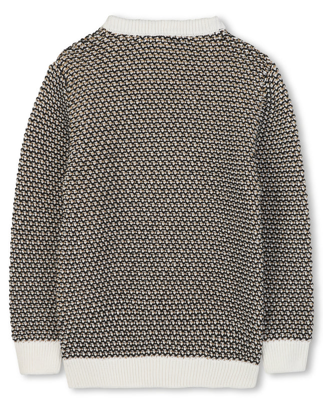 Kids Atelier-Boss-Sweater With Embroidered Logo