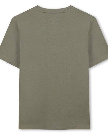 Kids Atelier-Boss-Olive Green Short Sleeves T-Shirt