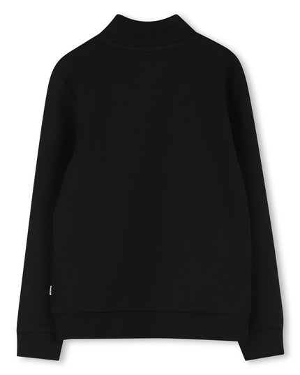 Kids Atelier-Boss-Boys Black Logo Sweatshirt