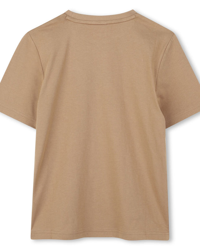 Brown Short Sleeves T-Shirt