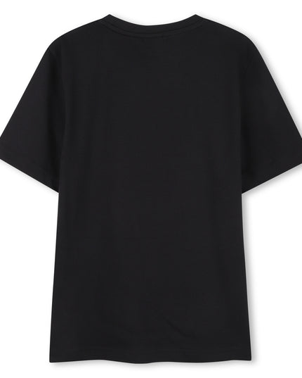 Kids atelier-Boss-Boys Black Logo t-Shirt