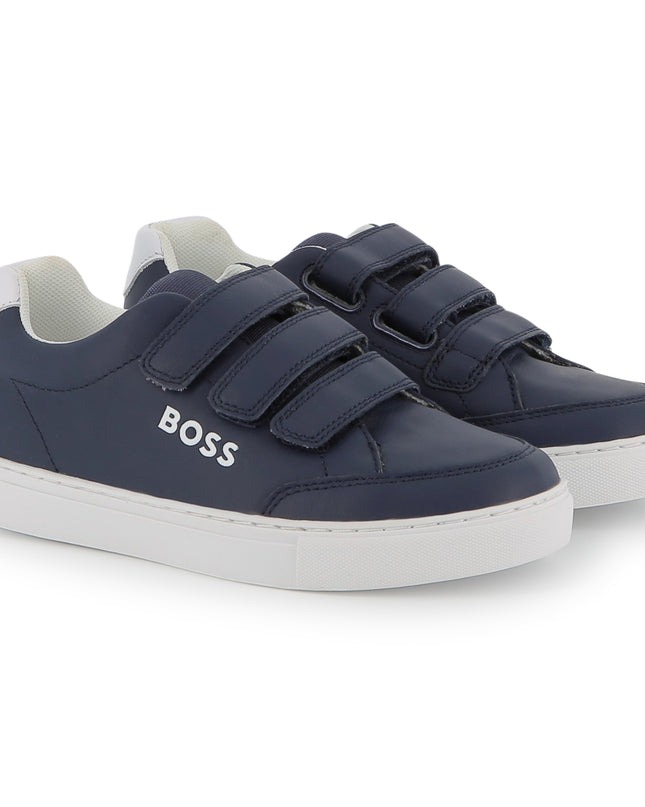 Kids Atelier-Boss-Navy Sneakers