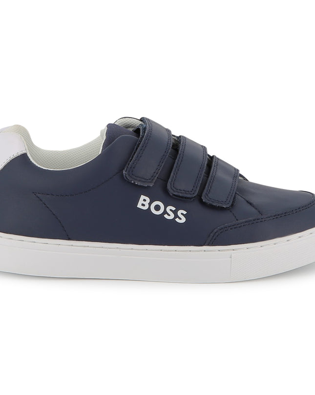 Kids Atelier-Boss-Navy Sneakers