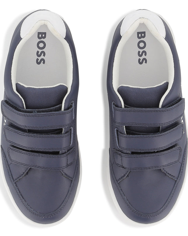 Kids Atelier-Boss-Navy Sneakers
