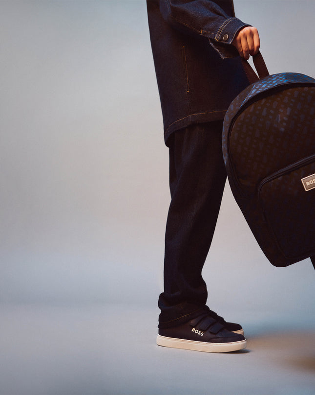 Kids Atelier-Boss-Navy Sneakers