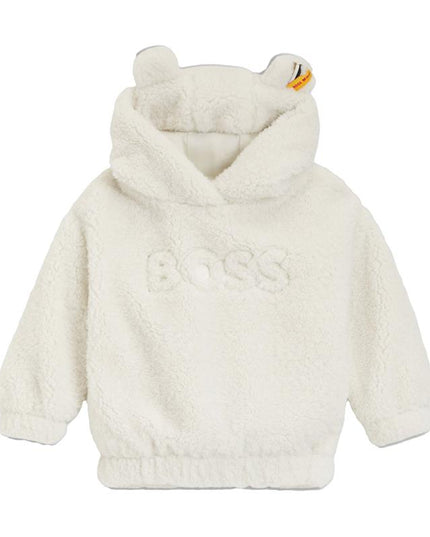 kids atelier boss BOSS x Steiff kids' Hoodie in Teddy Fabric
