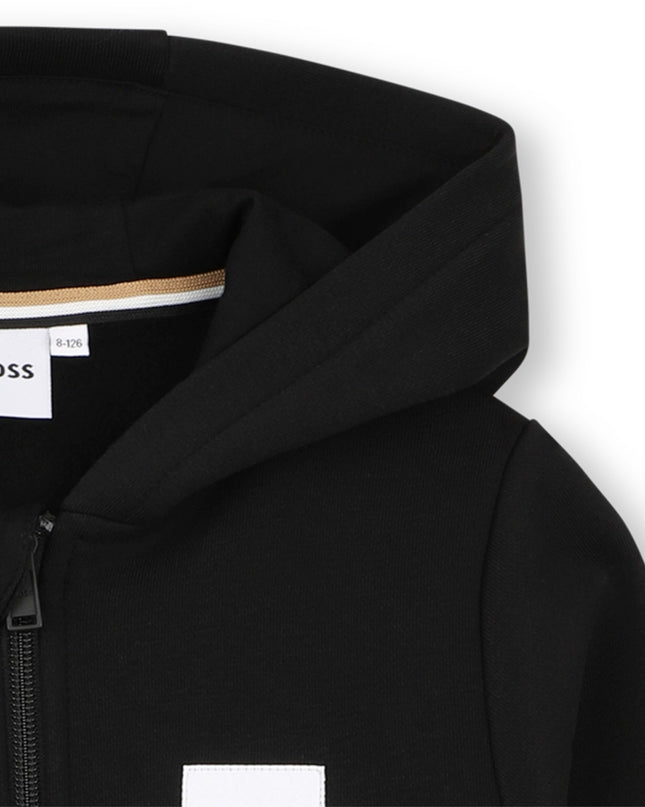 kids atelier boss Black Jogging Set