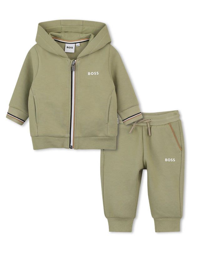kids atelier boss Elm Zip-Up Tracksuit Set