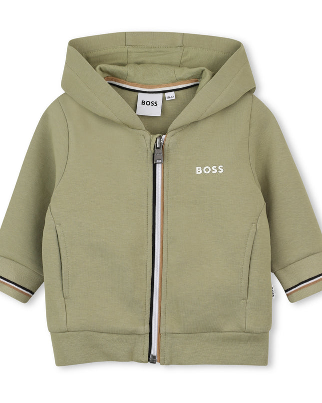 kids atelier boss Elm Zip-Up Tracksuit Set