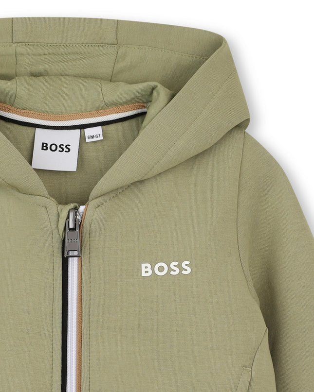 kids atelier boss Elm Zip-Up Tracksuit Set