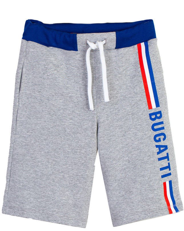 BUGATTI-SHORTS-62321-217-LIGHT GREY MELANGE