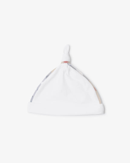 kidsatelier-burberry-White-Stretch-Cotton-Three-piece-Baby-Gift-Set