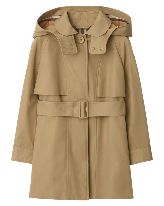 kidsatelier-burberry-Sand-Hooded-cotton-trench-coat