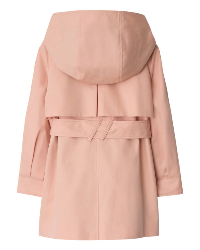 kidsatelier-burberry-Pink-Hooded-cotton-trench-coat