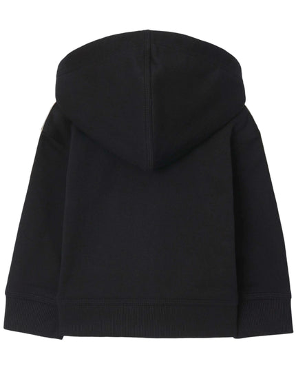 kidsatelier-burberry-Black-Cotton-zip-up-hoodie-with-check