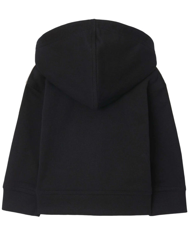 kidsatelier-burberry-Black-Cotton-zip-up-hoodie-with-check