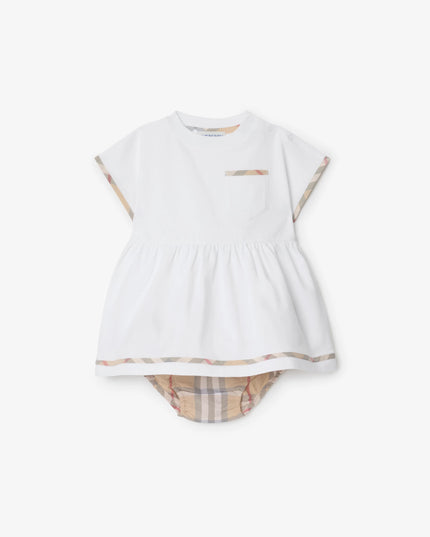 kidsatelier-burberry-White-Cotton-dress-and-bloomers-with-check