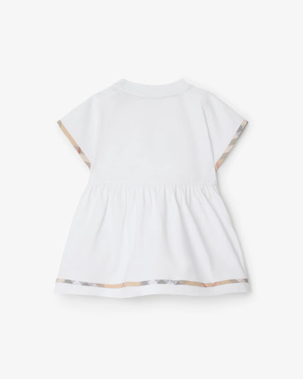 kidsatelier-burberry-White-Cotton-dress-and-bloomers-with-check