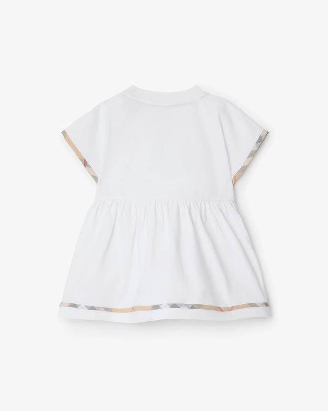kidsatelier-burberry-White-Cotton-dress-and-bloomers-with-check