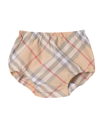kidsatelier-burberry-Beige-Check-cotton-poplin-dress-and-bloomers