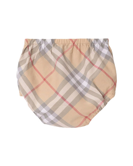 kidsatelier-burberry-Beige-Check-cotton-poplin-dress-and-bloomers